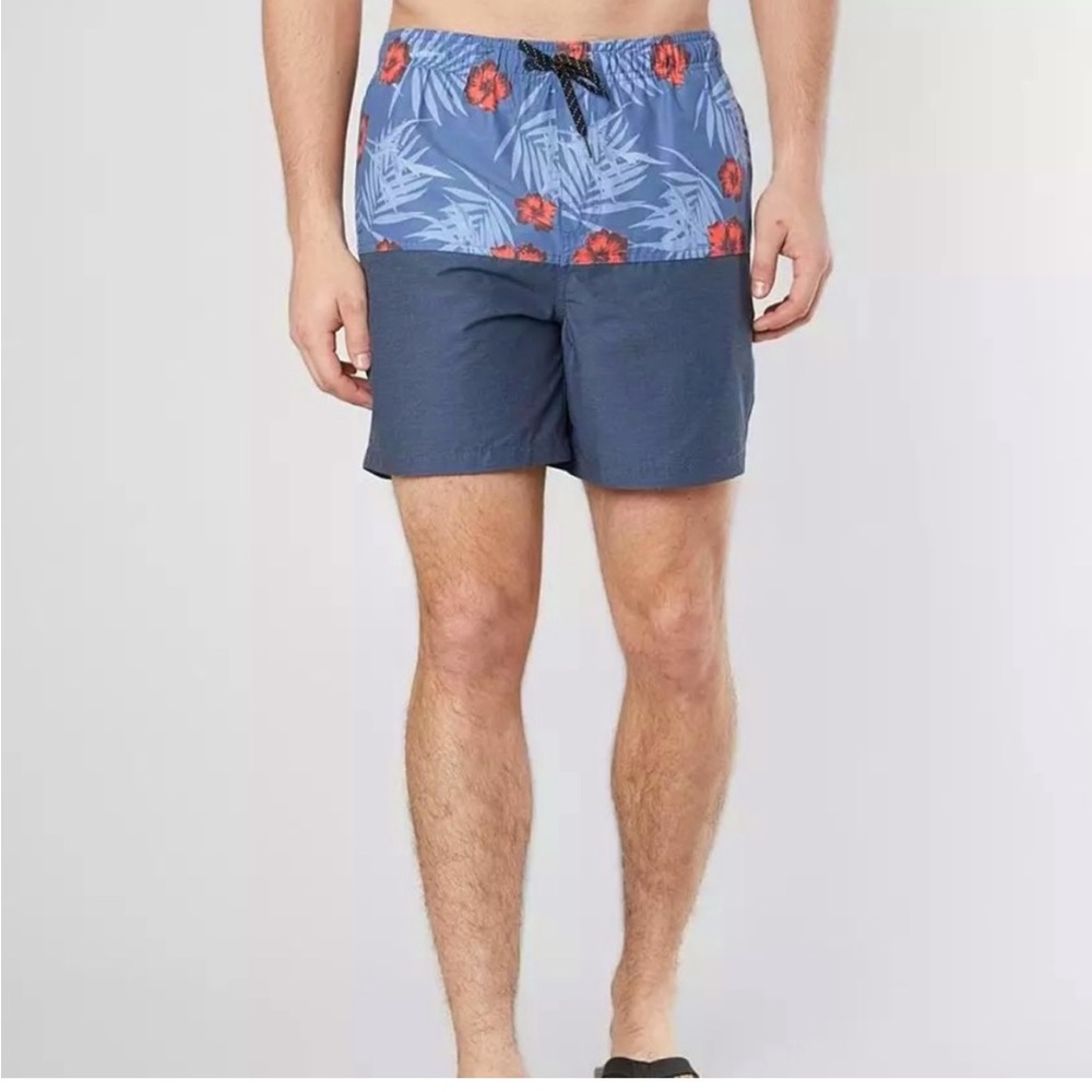 Veece Floral Swim Board Shorts NWT